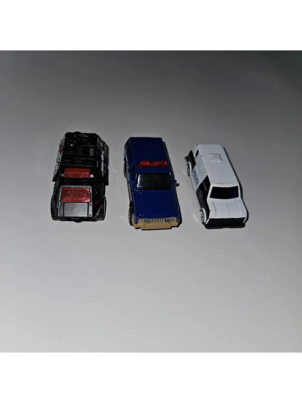 6 Emergency Rescue Vehicle Mixed Lot Fire Truck Police Car Matchbox Blaze Buster